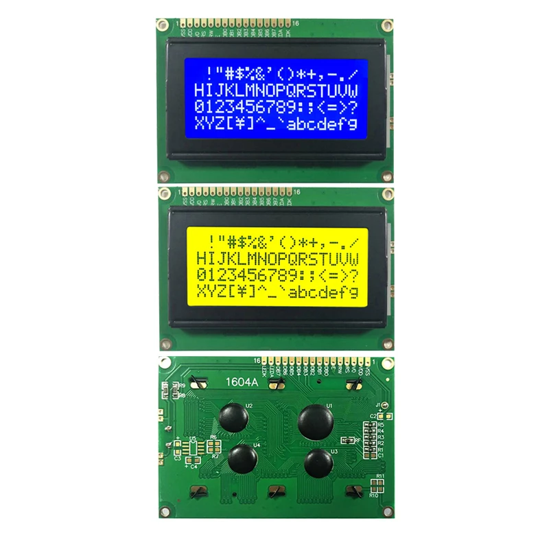 16 * 4 LCD-teckendisplay