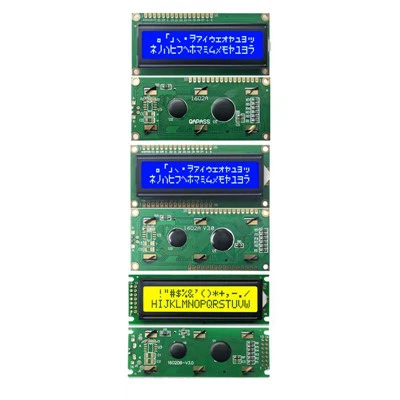 Alfanumerisk 1602A LCD-skärm