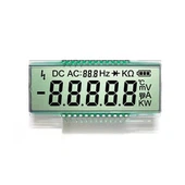 Reflekterande monokromatisk FSTN LCD